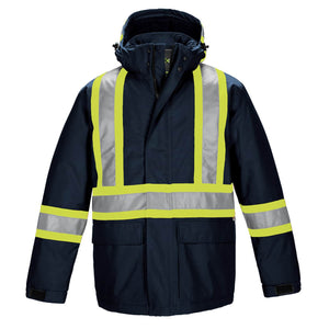 CX2 L01250 Armour Hi-Vis Insulated Parka - supplier garment view 7