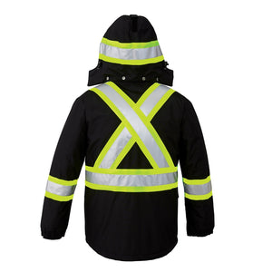 CX2 L01250 Armour Hi-Vis Insulated Parka - supplier garment view 6