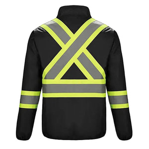 CX2 L01260 Safeguard Reversible Hi-Vis Insulated Jacket - supplier garment view 5
