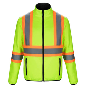 CX2 L01260 Safeguard Reversible Hi-Vis Insulated Jacket - supplier garment view 7