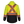 CX2 L01275 Kenworth 5-in-1 outer parka in Hi-Vis Yellow — actual supplier back view