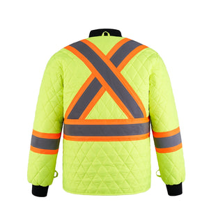 CX2 L01277 Peterbuilt 3-in-1 Hi-Vis Bomber Jacket - supplier garment view 12