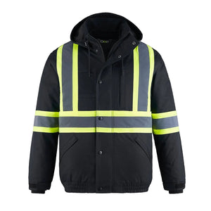 CX2 L01277 Peterbuilt 3-in-1 Hi-Vis Bomber Jacket - supplier garment view 1