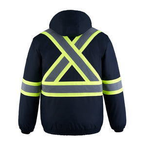 CX2 L01277 Peterbuilt 3-in-1 Hi-Vis Bomber Jacket - supplier garment view 14
