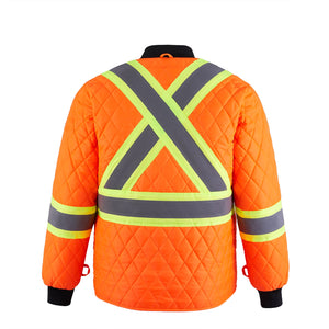 CX2 L01277 Peterbuilt 3-in-1 Hi-Vis Bomber Jacket - supplier garment view 8
