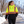 CX2 L01310 Freightliner Hi-Vis Insulated Softshell Jacket in Hi-Vis Yellow - second lifestyle view