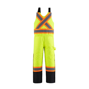 CX2 P01255 Cabover Hi-Vis Insulated Bib Overalls - supplier garment view 2
