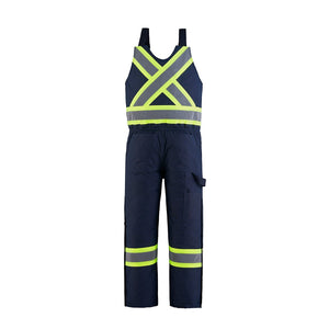 CX2 P01255 Cabover Hi-Vis Insulated Bib Overalls - supplier garment view 8