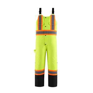 CX2 P01255 Cabover Hi-Vis Insulated Bib Overalls - supplier garment view 1