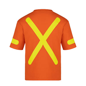 CX2 S05933 Sentry Cotton Safety T-Shirt - supplier garment view 2