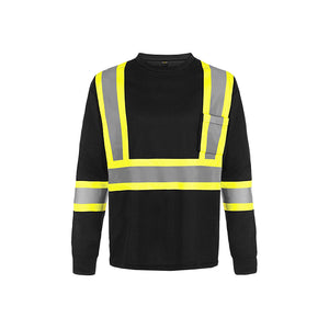 CX2 S05948 Beacon Long Sleeve Hi-Vis Performance T-Shirt - garment view 4
