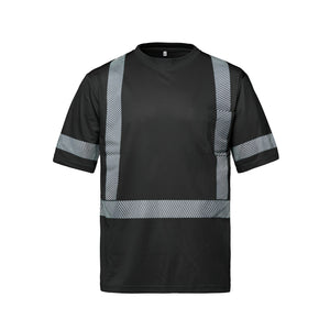 CX2 S05980 Lumen Hi-Vis Segmented-Stripe T-Shirt - supplier garment view 4