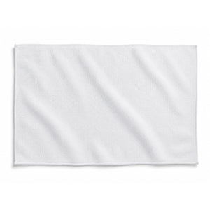 White 12 x 18 inch Dri-Lite microfiber terry towel before printing