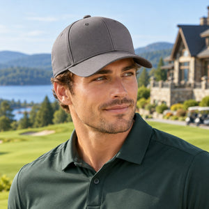 Flexfit 110C 110® Pro-Formance® Cap in Grey — lifestyle view