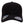 Flexfit 110P 110® Cool & Dry Mini-Piqué Cap in Black — front view