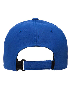 Flexfit 110P 110® Cool & Dry Mini-Piqué Cap in Royal Blue — back view