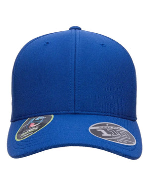 Flexfit 110P 110® Cool & Dry Mini-Piqué Cap in Royal Blue — front view