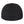 Flexfit 180 Delta® Seamless Cap in Black — back view