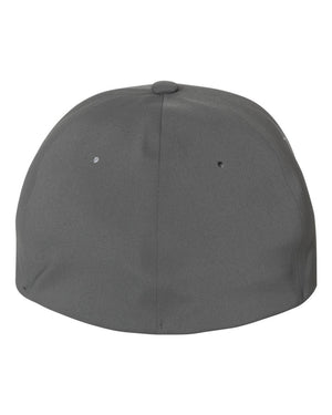 Flexfit 180 Delta® Seamless Cap in Dark Grey — back view