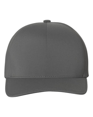 Flexfit 180 Delta® Seamless Cap in Dark Grey — front view