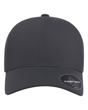 Flexfit 180AP Delta® Snapback Perforated Cap in Dark Grey — front view