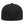 Flexfit 5001 V-Flexfit® Cotton Twill Cap in Black — back view