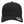 Flexfit 5001 V-Flexfit® Cotton Twill Cap in Black — front view