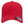 Flexfit 5001 V-Flexfit® Cotton Twill Cap in Red — front view