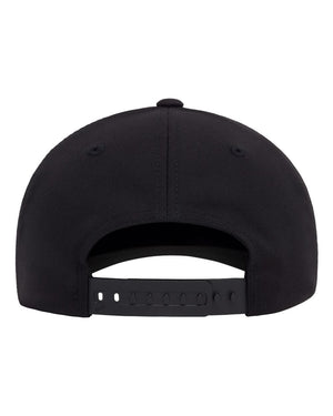 Flexfit 6110NU NU® Adjustable Cap in Black — back view