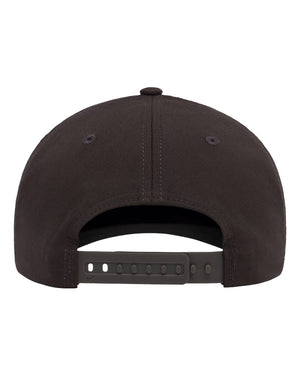 Flexfit 6110NU NU® Adjustable Cap in Dark Grey — back view