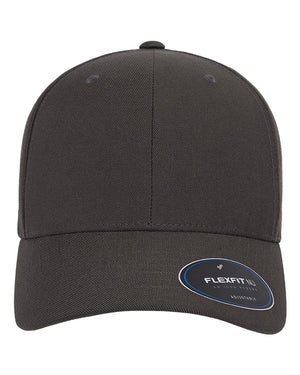 Flexfit 6110NU NU® Adjustable Cap in Dark Grey — front view