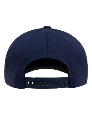 Flexfit 6110NU NU® Adjustable Cap in Navy — back view