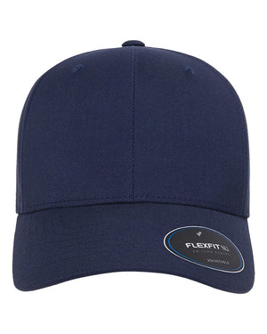 Flexfit 6110NU NU® Adjustable Cap in Navy — front view