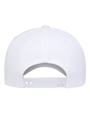 Flexfit 6110NU NU® Adjustable Cap in White — back view