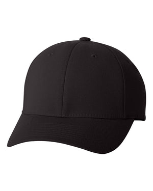 Flexfit 6580 Pro-Formance® Cap in Black — front view