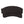 Flexfit 8110 110® Performance Visor in Black — front view