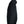 Harriton M722 unisex ClimaBloc heavyweight hooded full-zip jacket, side view - Black