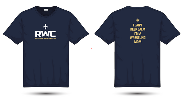 Je ne peux pas rester calme, je suis une maman de lutte - Riverdale Wrestling Club - T-shirt unisexe