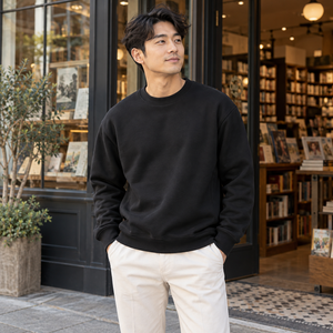Independent Trading Co. IND5000C in Black, premium everyday lifestyle styling