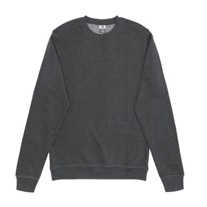 Just Like Hero HERO-1020 unisex crewneck sweatshirt in Dark Heather, front view
