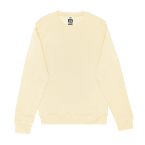 Just Like Hero HERO-1020 unisex crewneck sweatshirt in Ivory, front view