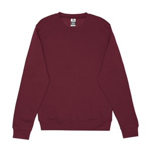 Just Like Hero HERO-1020 unisex crewneck sweatshirt in Maroon, front view