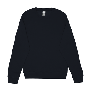 Just Like Hero HERO-1020 unisex crewneck sweatshirt in Navy Blue, front view