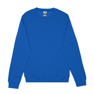 Just Like Hero HERO-1020 unisex crewneck sweatshirt in Royal Blue, front view