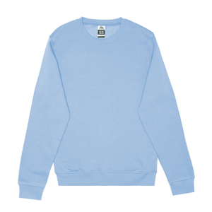 Just Like Hero HERO-1020 unisex crewneck sweatshirt in Sky Blue, front view