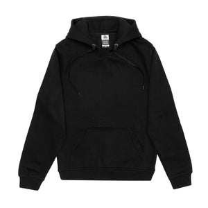 Just Like Hero HERO-2020 unisex pullover hoodie in Black, front view