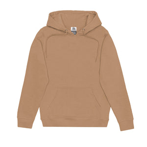 Just Like Hero HERO-2020 unisex pullover hoodie in Clay, front view