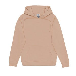 Just Like Hero HERO-2020 unisex pullover hoodie in Dusty Rose, front view