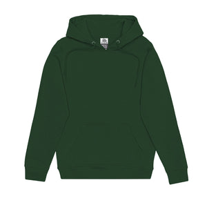 Just Like Hero HERO-2020 unisex pullover hoodie in Forest Green, front view