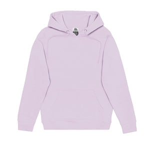 Just Like Hero HERO-2020 unisex pullover hoodie in Lavender, front view